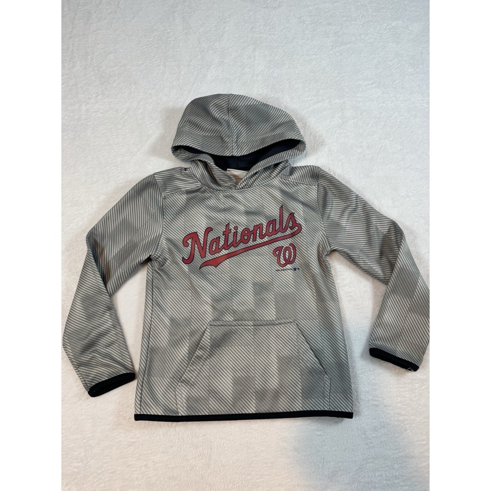 Washington‎ Nationals Grey Hoodie sweatshirt. Size 4/5 Youth